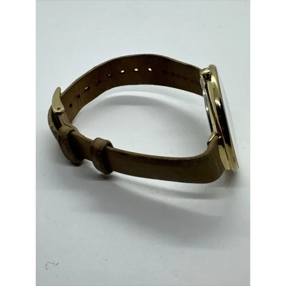 Skagen Gitte SKW2137 Women's Beige Leather Analog Dial Quartz Wrist Watch AEA028